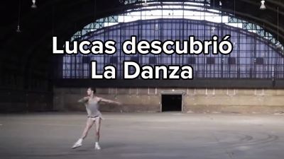 Lucas descubrió La Danza