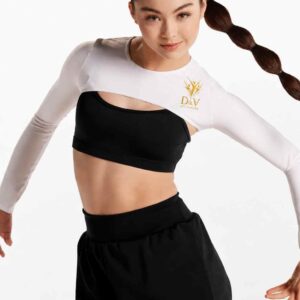 Personalized Bolero with round neck and no closure